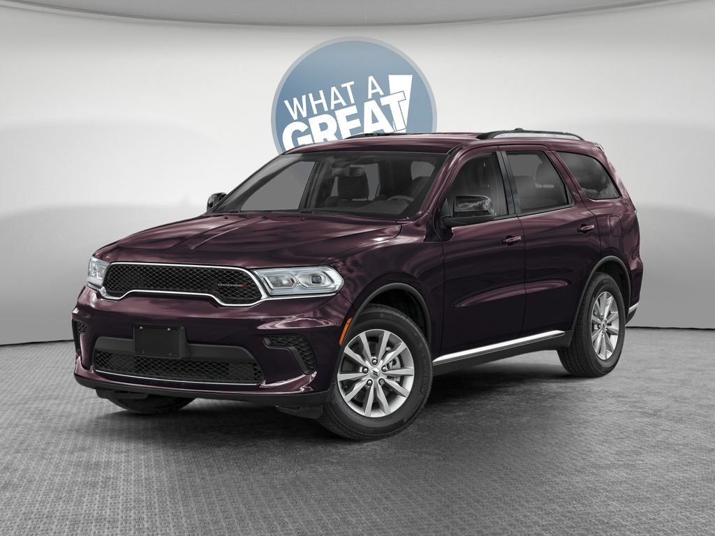2026 Dodge Durango DURANGO GT PLUS AWD in Red Oxide Exterior Paint — front three-quarter view