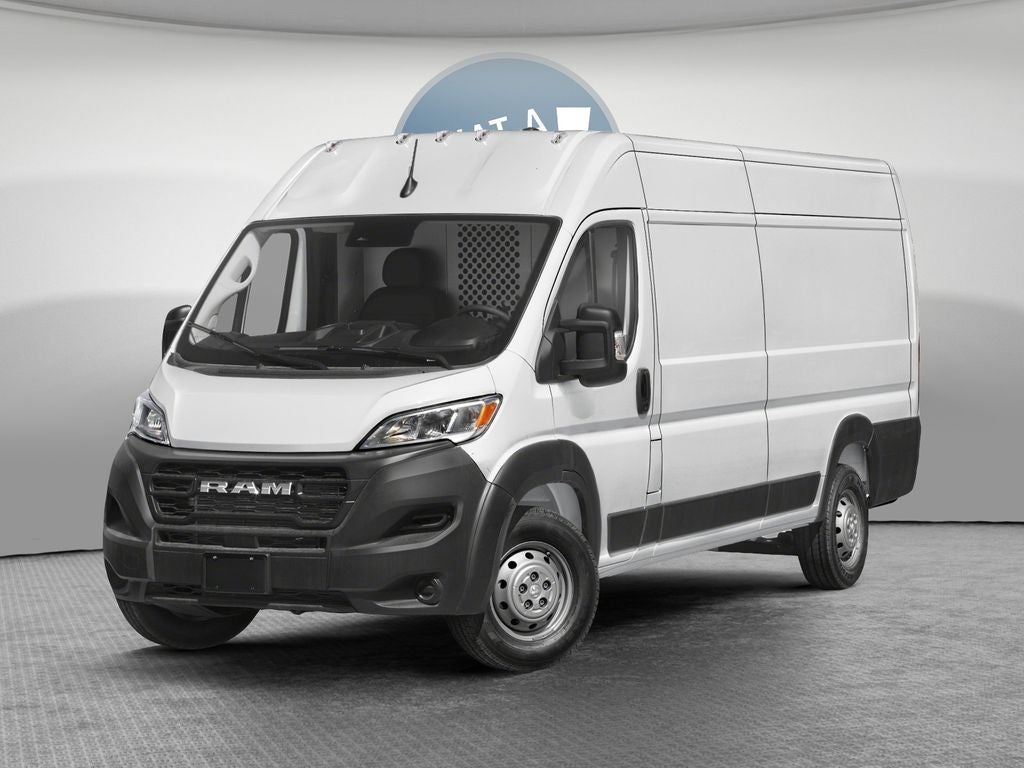 2026 RAM ProMaster Cargo Van RAM PROMASTER 3500 SLT CARGO VAN HIGH ROOF 159' WB EXT in Bright White Clear-Coat Exterior Paint — front...