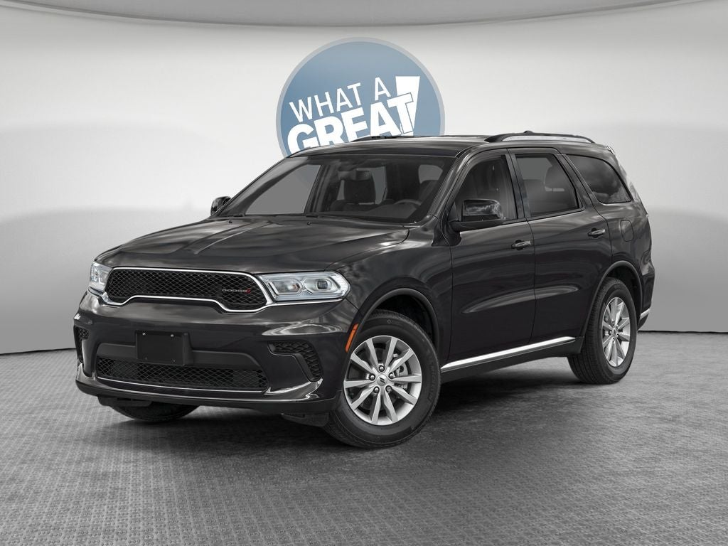 2026 Dodge Durango Pursuit in Db Black Clearcoat — front three-quarter view